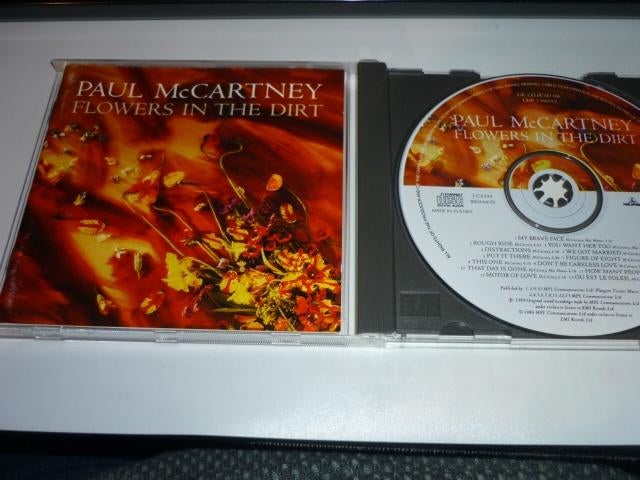 Paul McCartney de cd flowers in the dirt, Verzenden, Zo goed als nieuw, Poprock