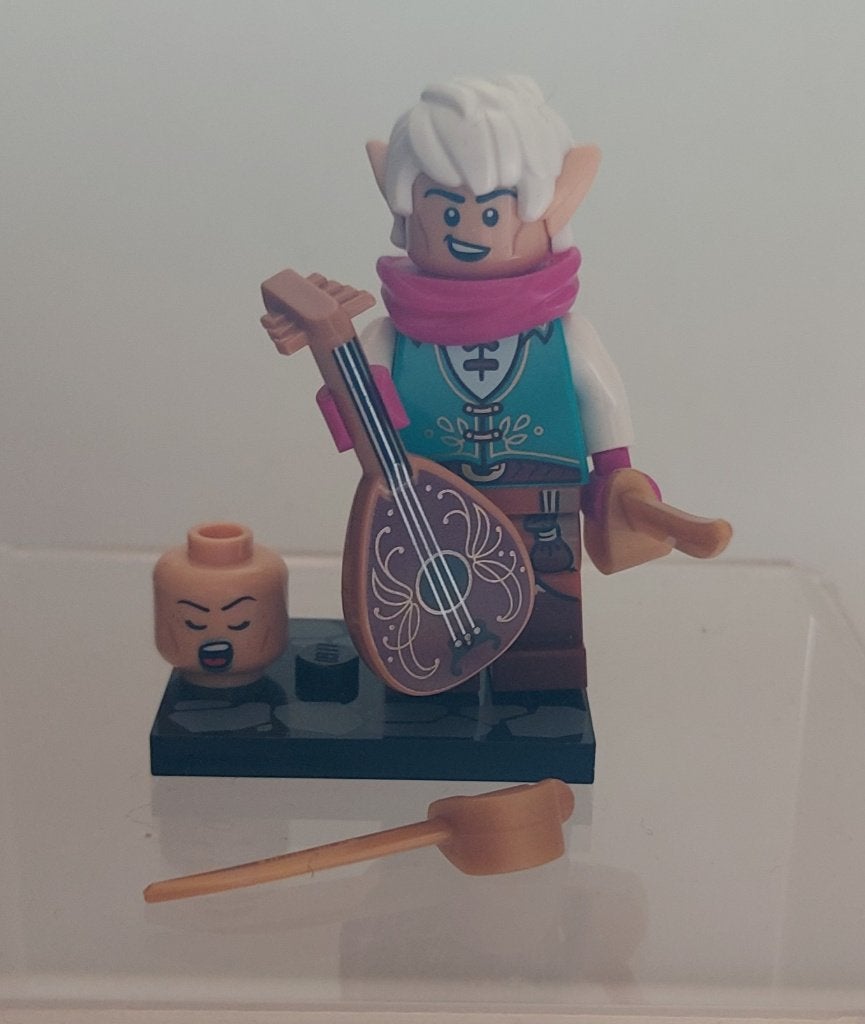 Lego Dungeons and dragons Elf Bard Minifiguur, Verzenden, Nieuw