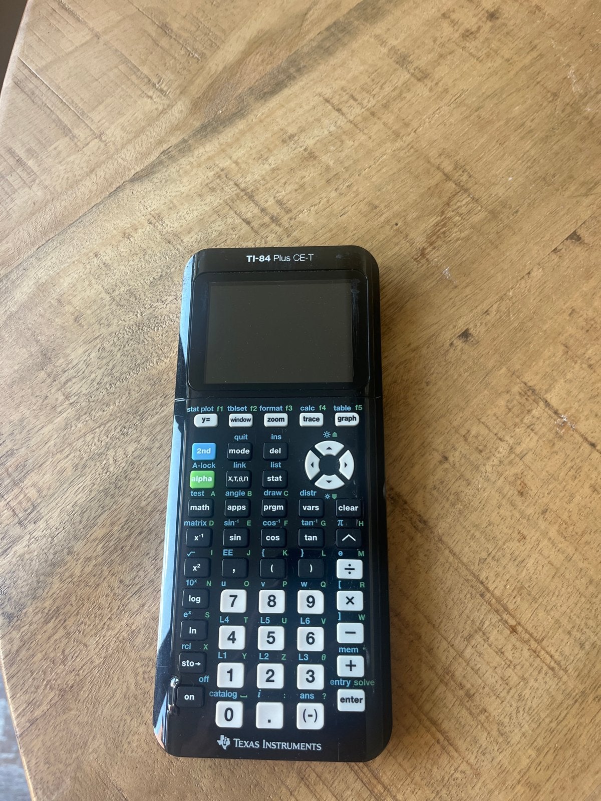 Texas Intruments TI-84 Plus CE-T, Ophalen of Verzenden, Grafische rekenmachine, Zo goed als nieuw