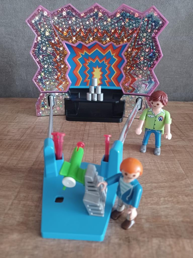Playmobil Blikgooien Kermisattractie, Ophalen of Verzenden, Zo goed als nieuw, Complete set