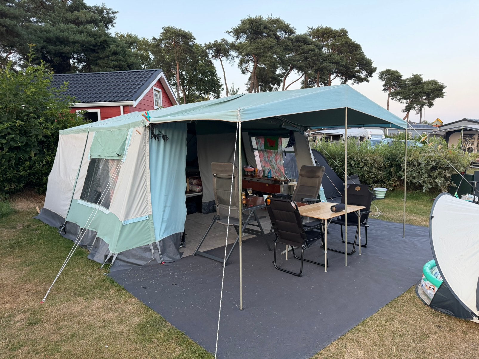 Vouwwagen, Ophalen