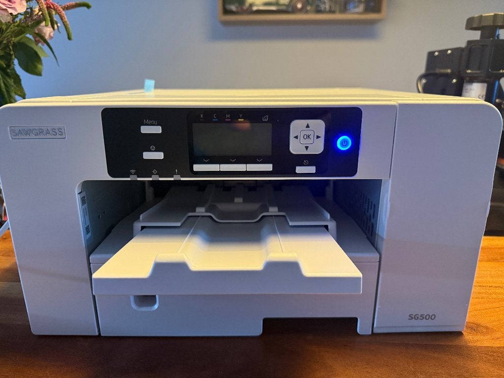 Sawgrass SG500 sublimatieprinter, Ophalen, Gebruikt