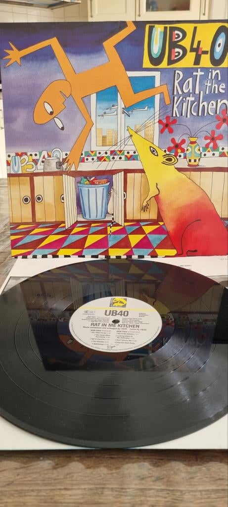 UB40 - Rat in the Kitchen LP (1986), Ophalen of Verzenden, Gebruikt