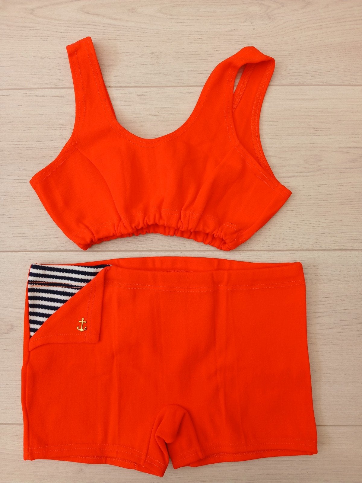 Nieuwe Helanca oranje bikini maat 164, Ophalen of Verzenden, Nieuw, Meisje, Sport- of Zwemkleding