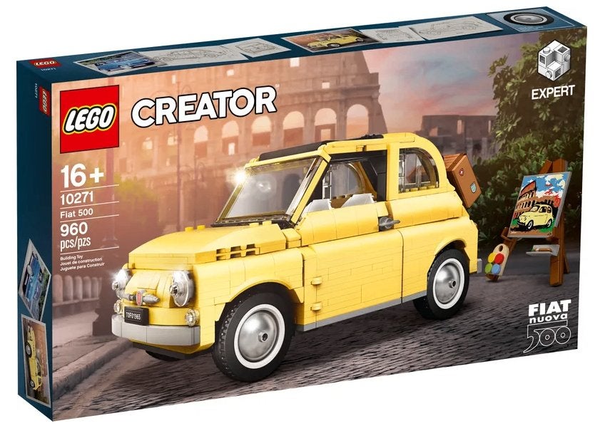 Lego Creator Expert Fiat 500 (10271) Nieuw, Nieuw, Ophalen of Verzenden, Compleet, Lego