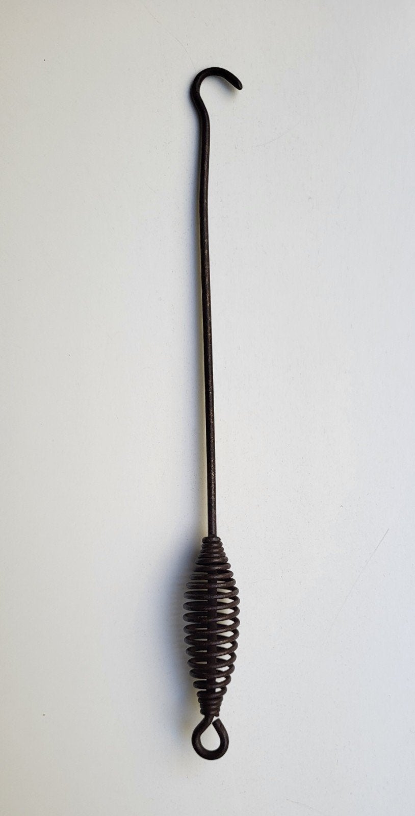 Kleine oude ijzeren kachelpook, Ophalen of Verzenden