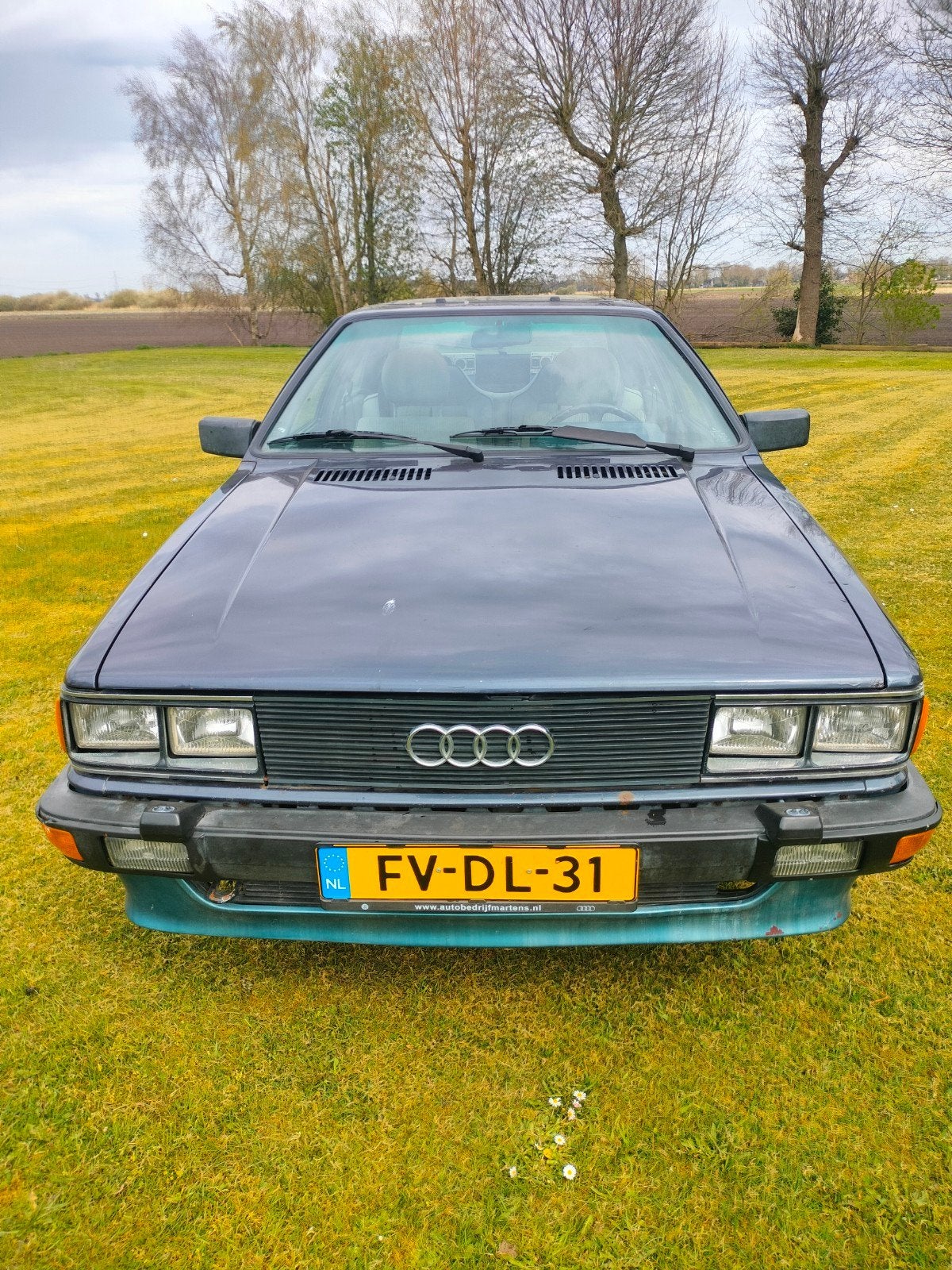 Audi Coupe 1.9 Gt5s 1981 Blauw, Auto's, Audi, Particulier, Coupe, Lichtmetalen velgen, Open dak, Benzine, Coupé, Handgeschakeld