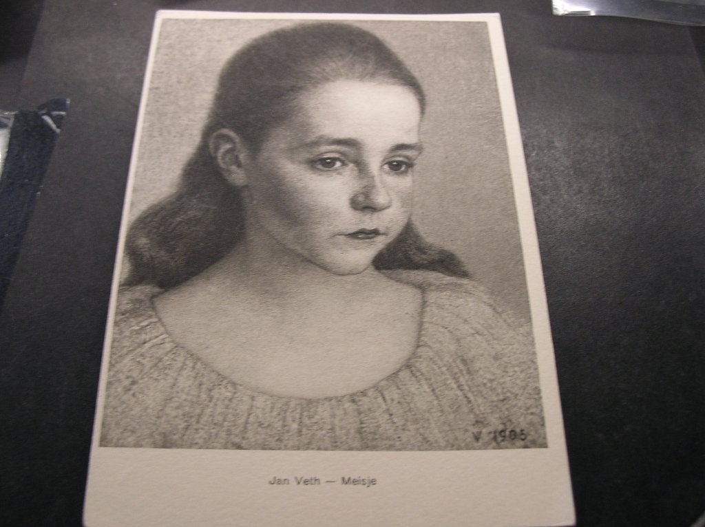 Voor het Kind ansichtkaart 1928 Meisje, Verzamelen, Verzenden, 1920 tot 1940, Ongelopen, Kinderen