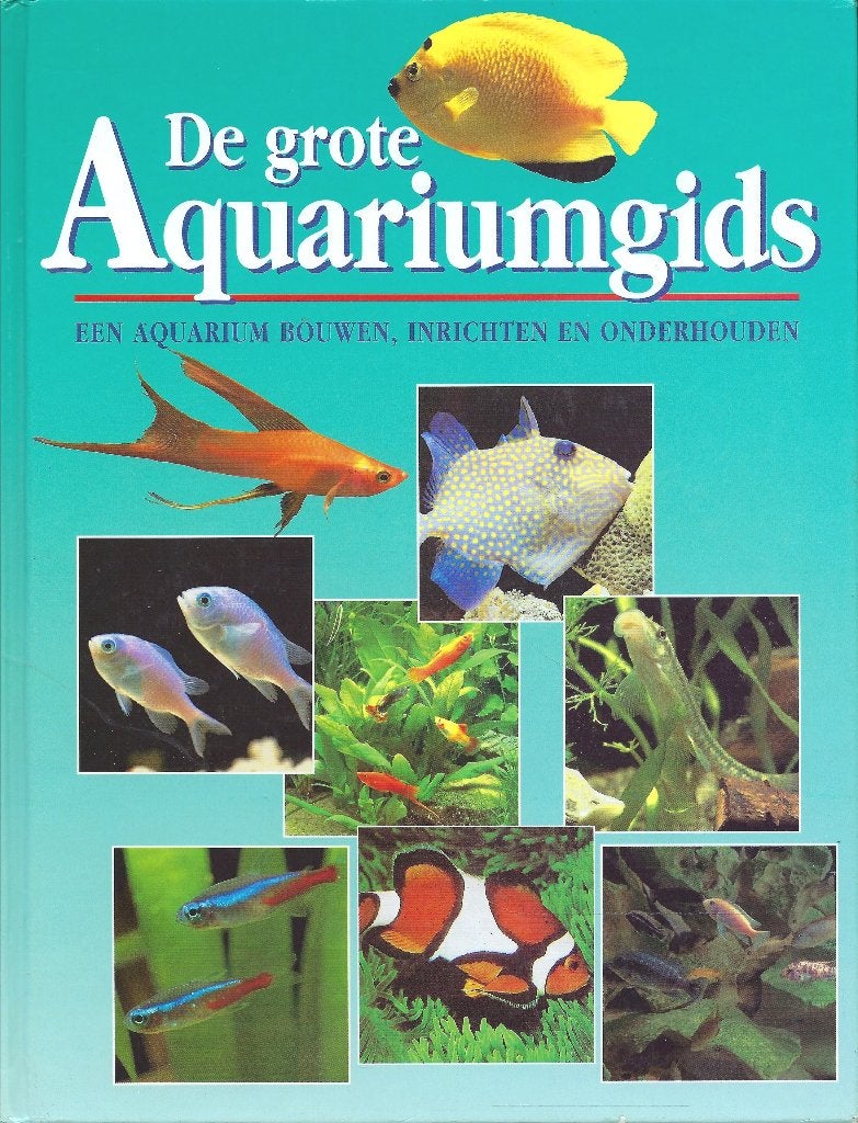 DE GROTE AQUARIUMGIDS EEN AQUARIUM BOUWEN , INRICHTEN., Boeken, Dieren en Huisdieren, Ophalen of Verzenden, Zo goed als nieuw