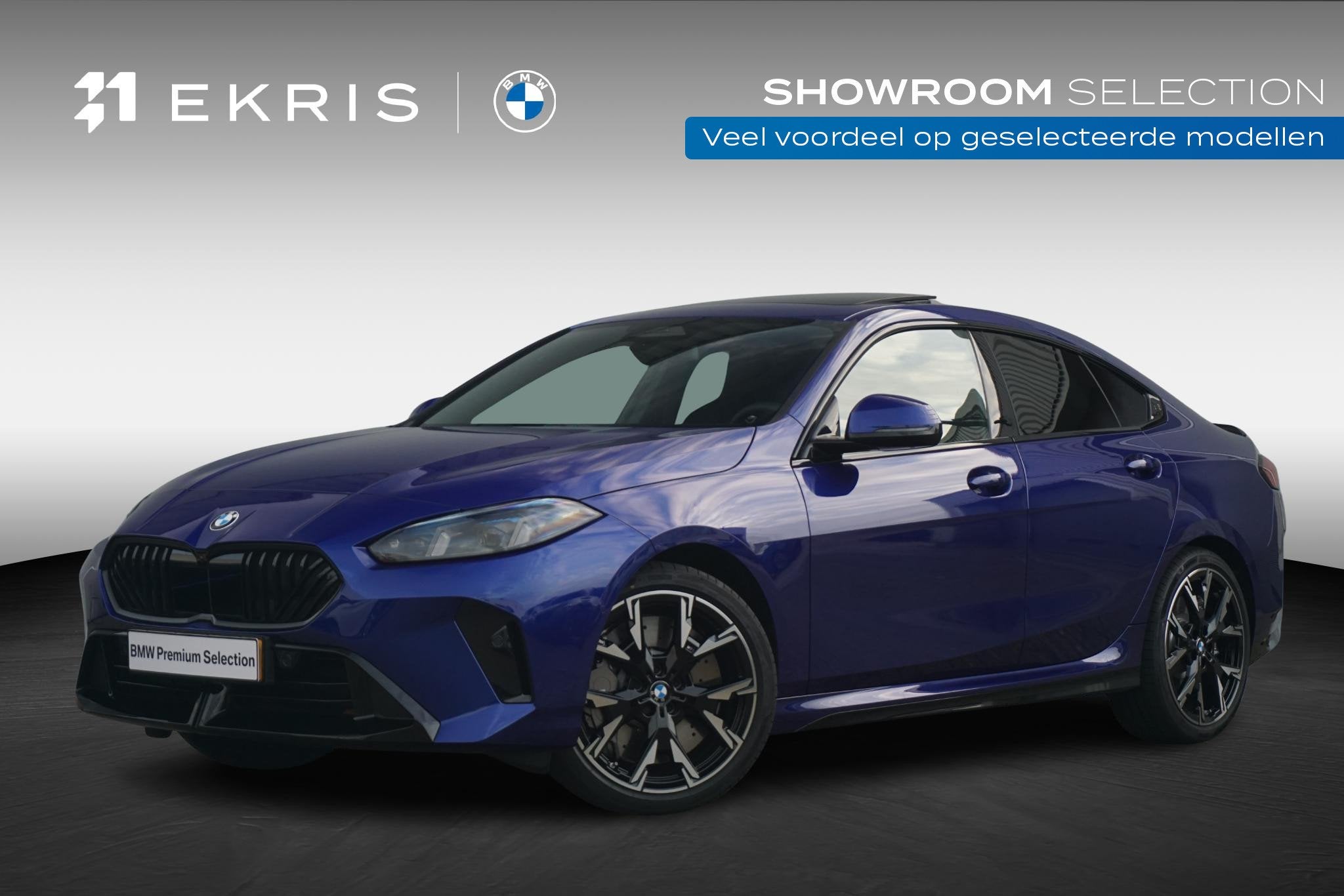 BMW 2 Serie Gran Coupé 220 M Sportpakket Pro 19'' | Elektri, Met garantie (alle), Blauw, Origineel Nederlands, Bedrijf