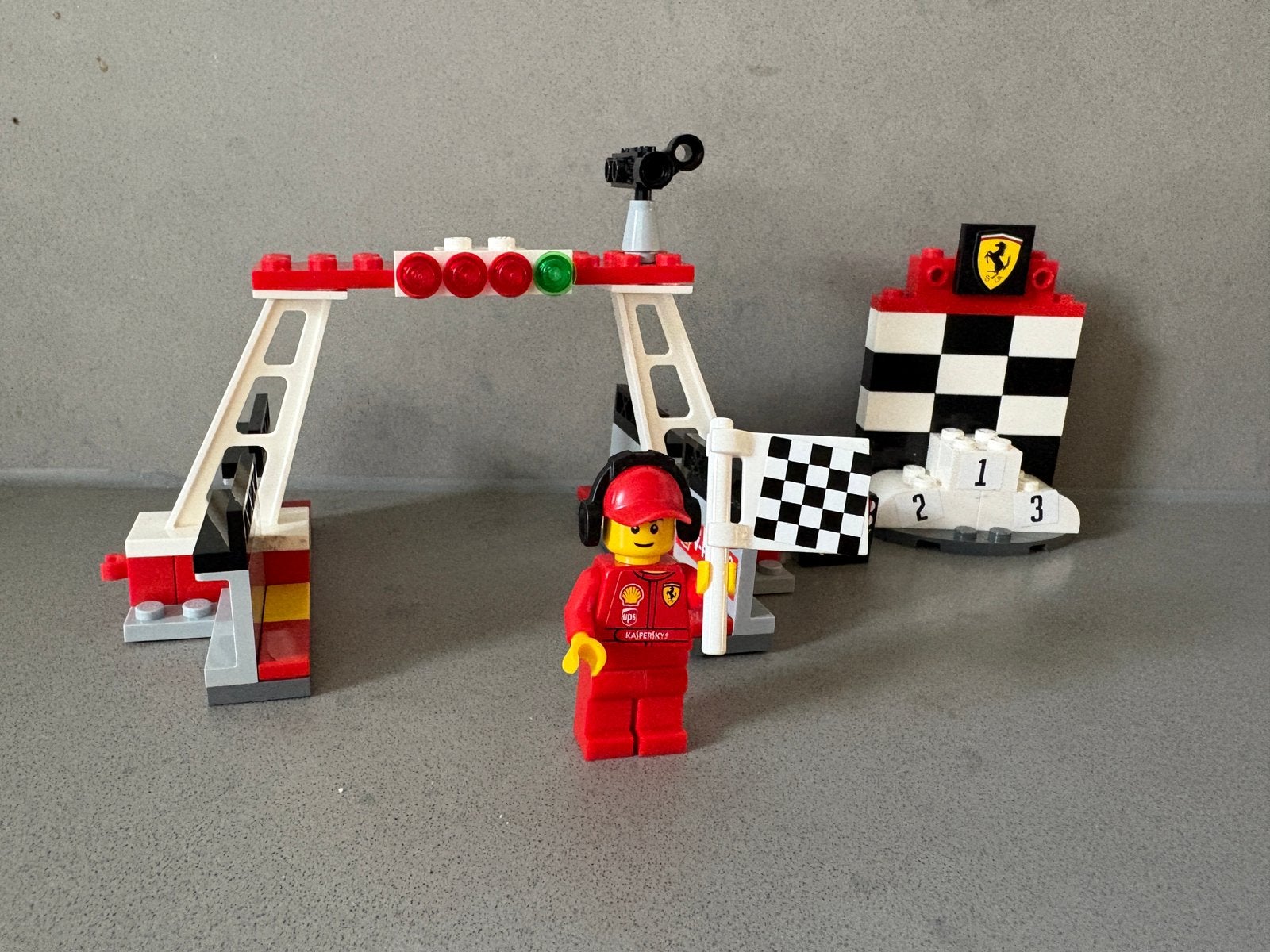 Lego 40194 finish line & podium polybag met instructie, Compleet, Overige thema's, Lego, Ophalen of Verzenden