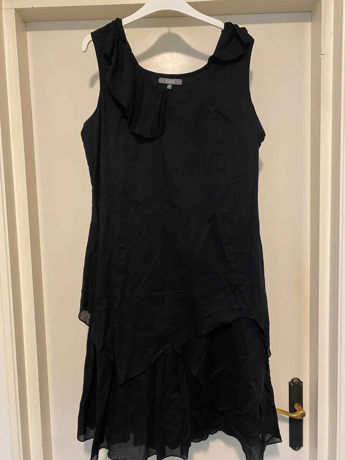 RIMINI ZWART TUNIEK JURKJE 3/ 38-40, Ophalen of Verzenden, Gedragen, Maat 38/40 (M), Zwart