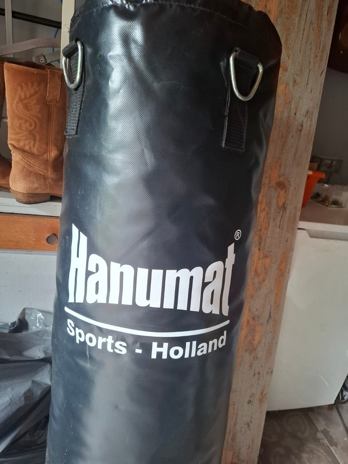 hanumat bokszak 120cm, Ophalen, Zo goed als nieuw, Bokszak