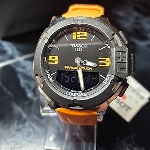 Tissot T-Race Touch Compass, ongedragen, Overige merken, Staal, Polshorloge, Kunststof