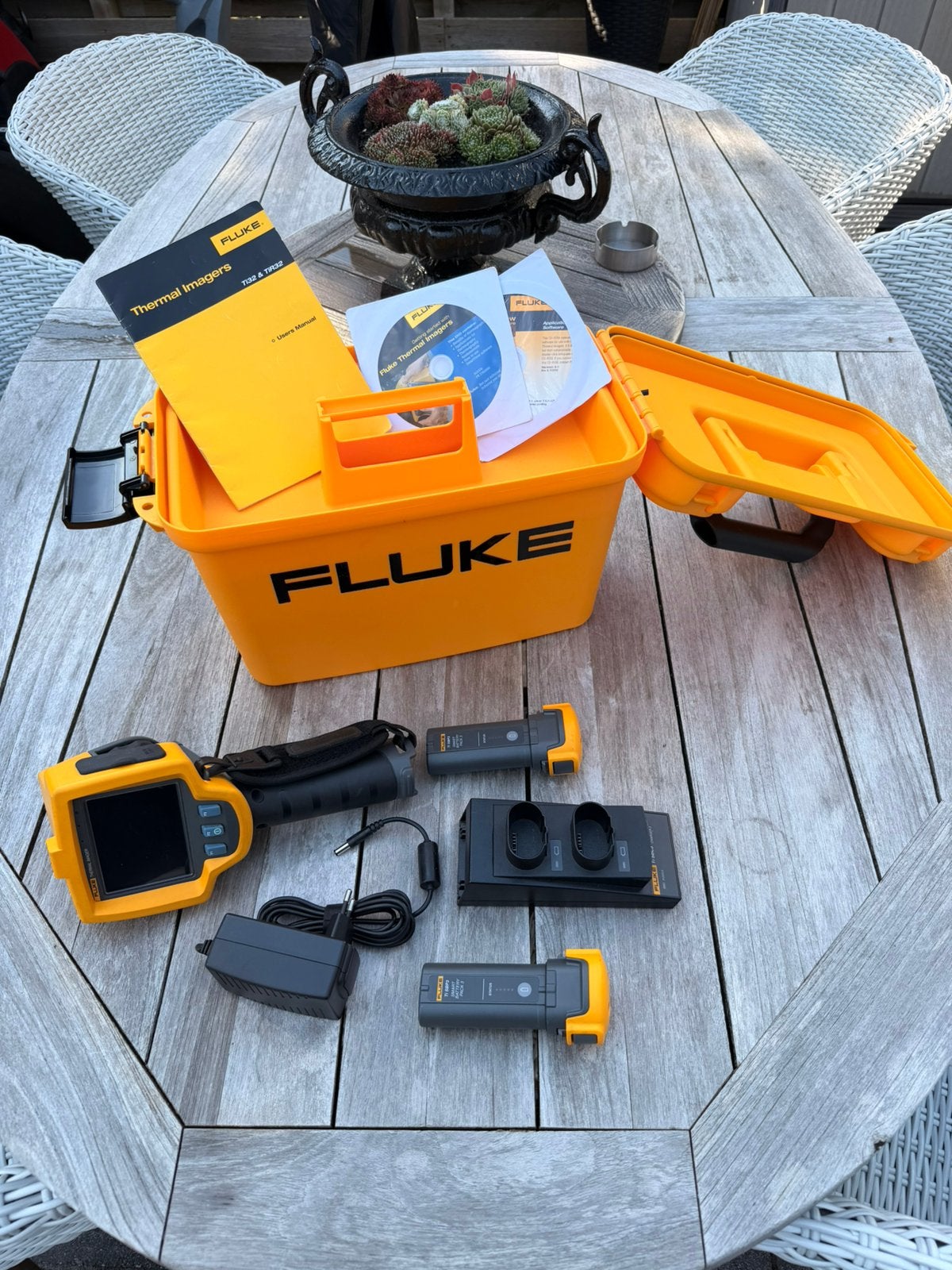 Te koop een Fluke Ti-32 Warmtebeeldcamera met IR - fiusion, Ophalen of Verzenden, Zo goed als nieuw, Temperatuur