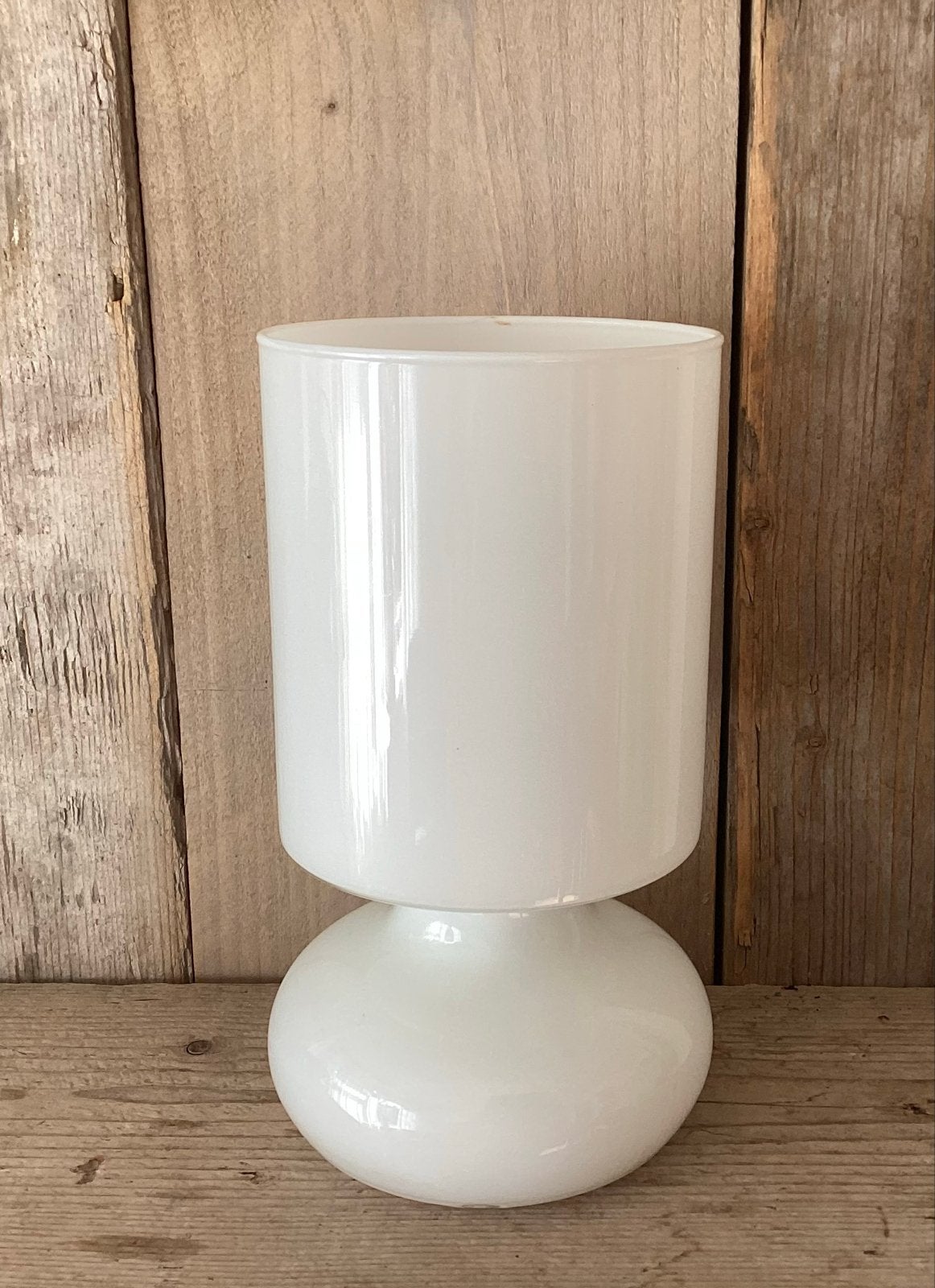 Vintage Witte Lykta Mushroom Vaas - IKEA 90s, Ophalen of Verzenden