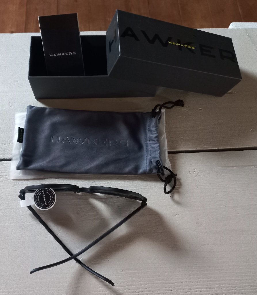 Hawkers zonnebril zwart C3 lenzen  * nieuw, Overige merken, Zonnebril, Zwart, Nieuw