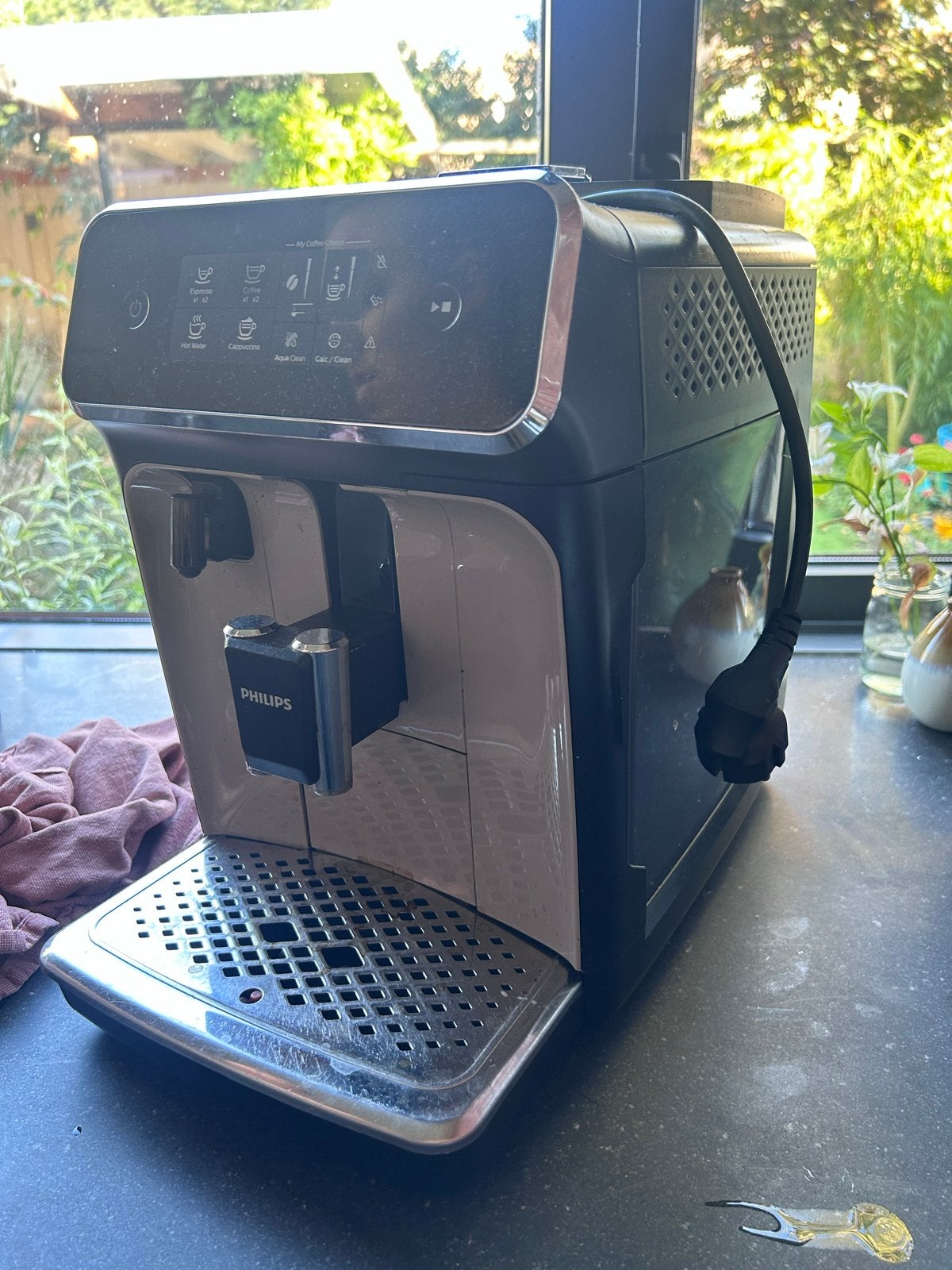 Defecte Philips koffiemachine - voor onderdelen, Witgoed en Apparatuur, Ophalen, Niet werkend, Koffiemachine, Koffiebonen
