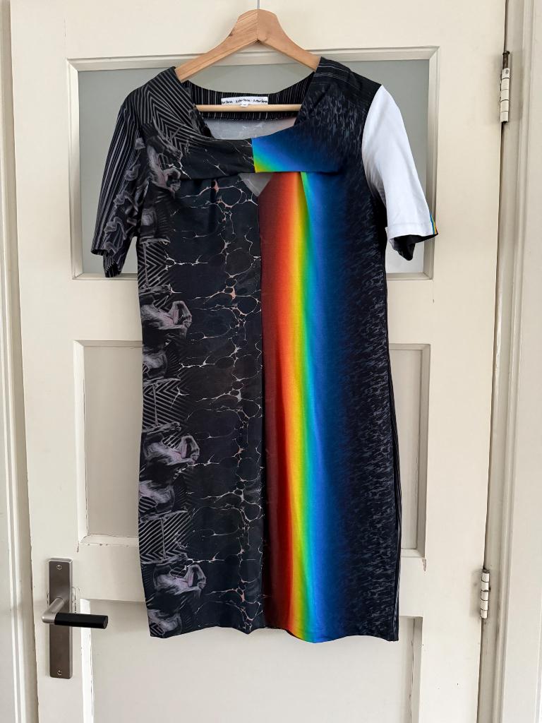 Regenboog jurk 2 other stories 40, Kleding | Dames, Jurken, Maat 38/40 (M), Overige kleuren, Nieuw, Ophalen of Verzenden