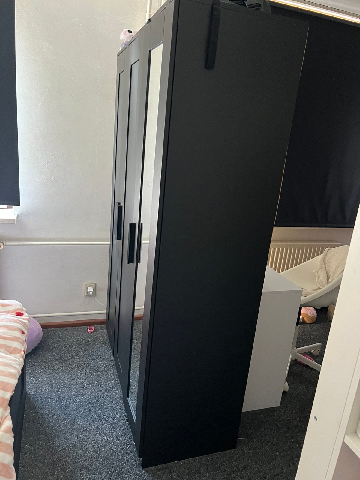 Ikea Brimnes kast 117x50x190, Ophalen, Met plank(en), 50 tot 100 cm, Zo goed als nieuw