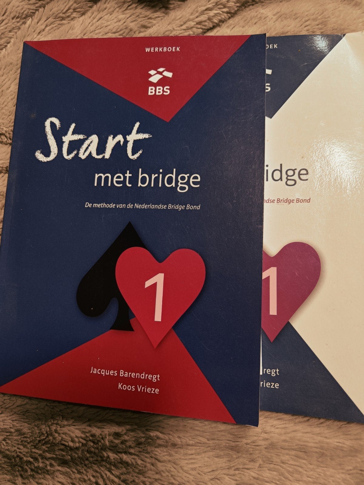 Start met bridge deel 1: Theorieboek en Werkboek, Ophalen of Verzenden, Zo goed als nieuw, Overige niveaus, Jacques Barendregt, Koos Vrieze
