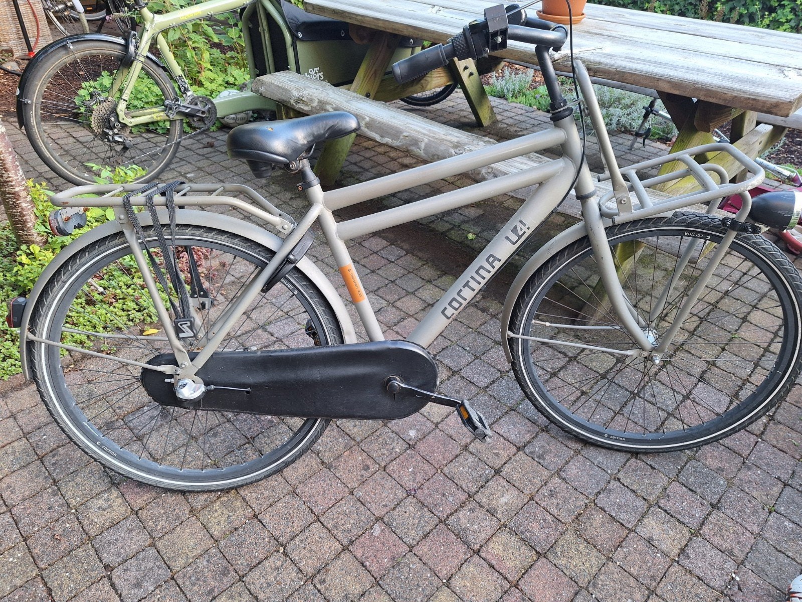 Cortina jongensfiets 26 inch, Fietsen en Brommers, Terugtraprem, Gebruikt, Versnellingen, Minder dan 49 cm