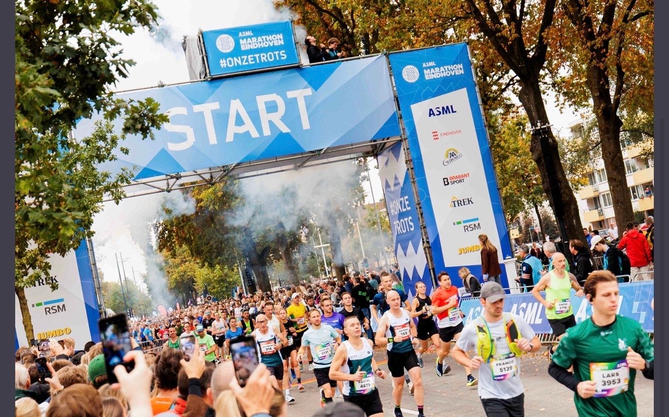 ASML Marathon Eindhoven Startnummer kwart marathon, Overige merken, Verzenden, Overige typen, Nieuw