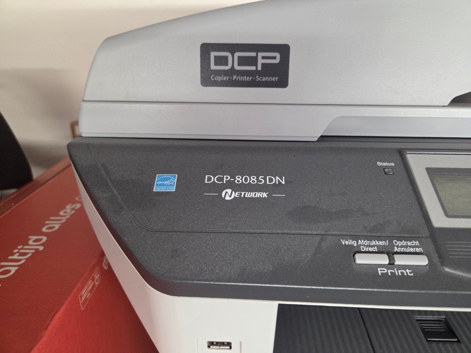 Brother DCP-8085DN All-in-one Laserprinter, Computers en Software, All-in-one, Ophalen of Verzenden, Zo goed als nieuw, Brother
