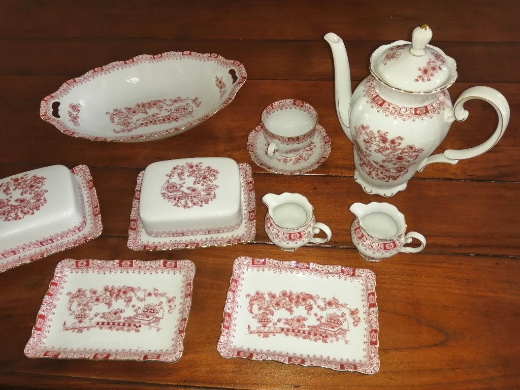 Seltmann Theresia, koffiekan - botervloot - broodschaal, Overige merken, Overige typen, Ophalen of Verzenden, Zo goed als nieuw