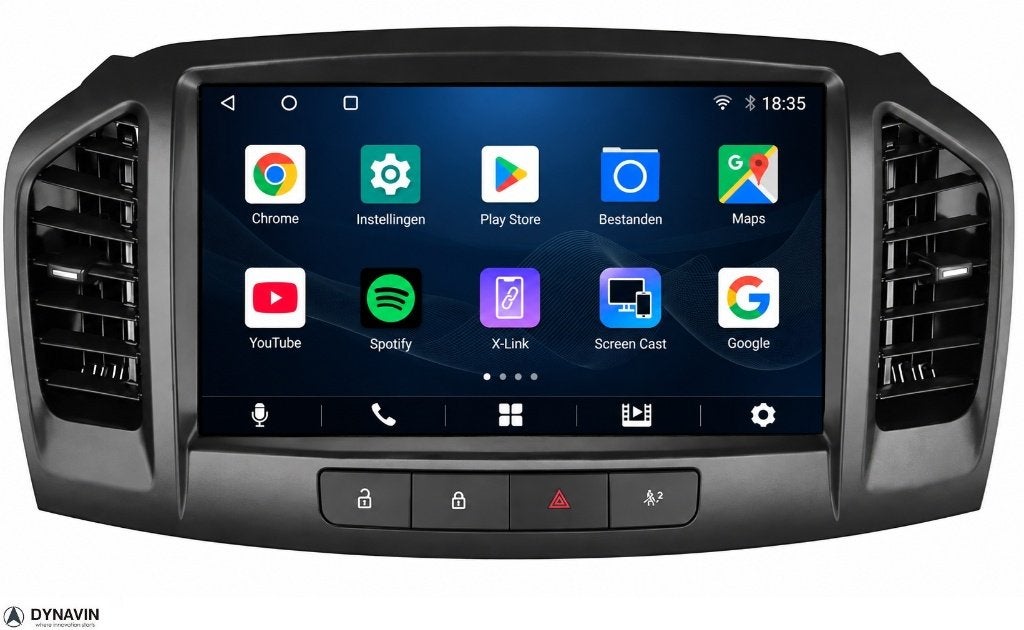 Dynavin opel insignia navigatie android 16 carplay Qualcomm, Ophalen of Verzenden, Dynavin, Verkoop@inbouwnavigatie.com, Oberonweg 262 3208pg