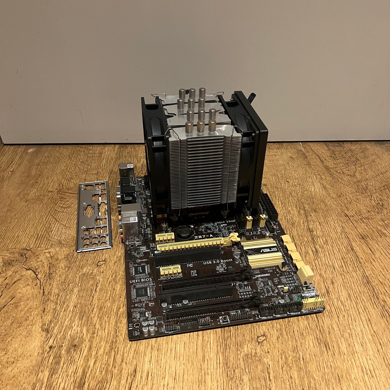 upgradeset moederbord-CPU-Werkgeheugen-Koeler, Ophalen of Verzenden, Gebruikt, Intel, DDR3