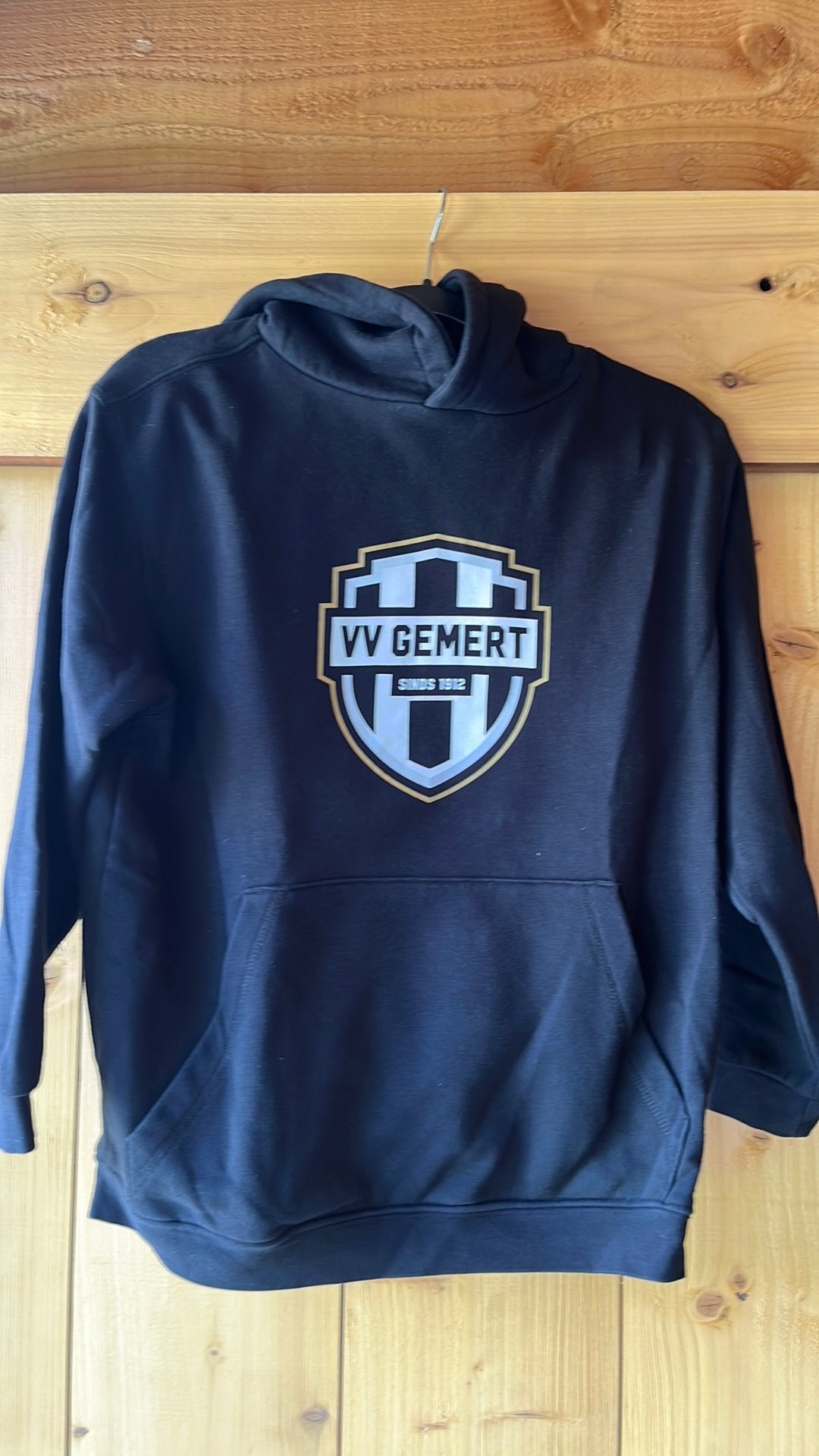 VV Gemert Hoodie maat 152, Ophalen of Verzenden, Zo goed als nieuw, Zwart