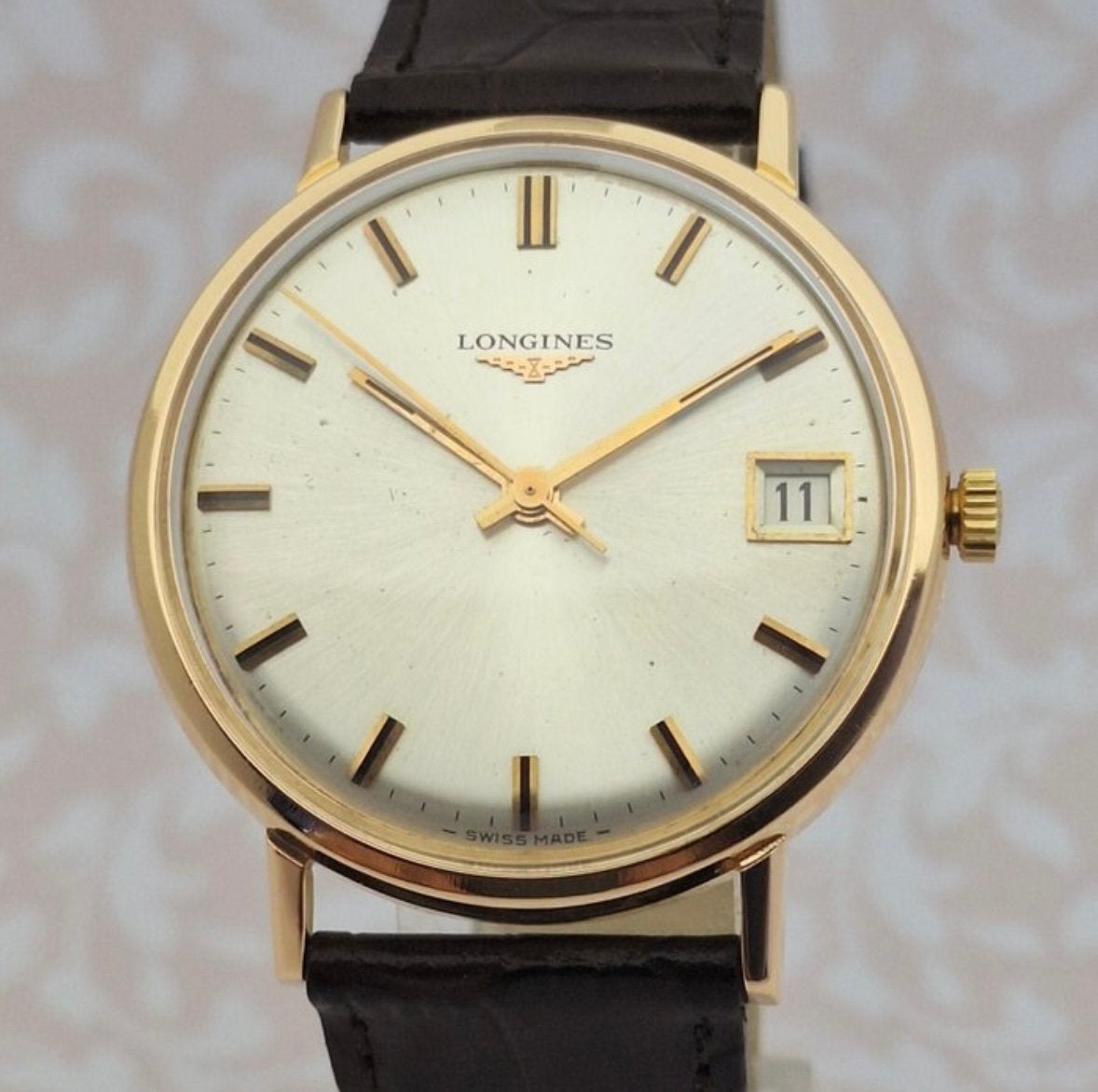 Longines Goud 18K, Ophalen, Goud, Overige merken, 1960 of later