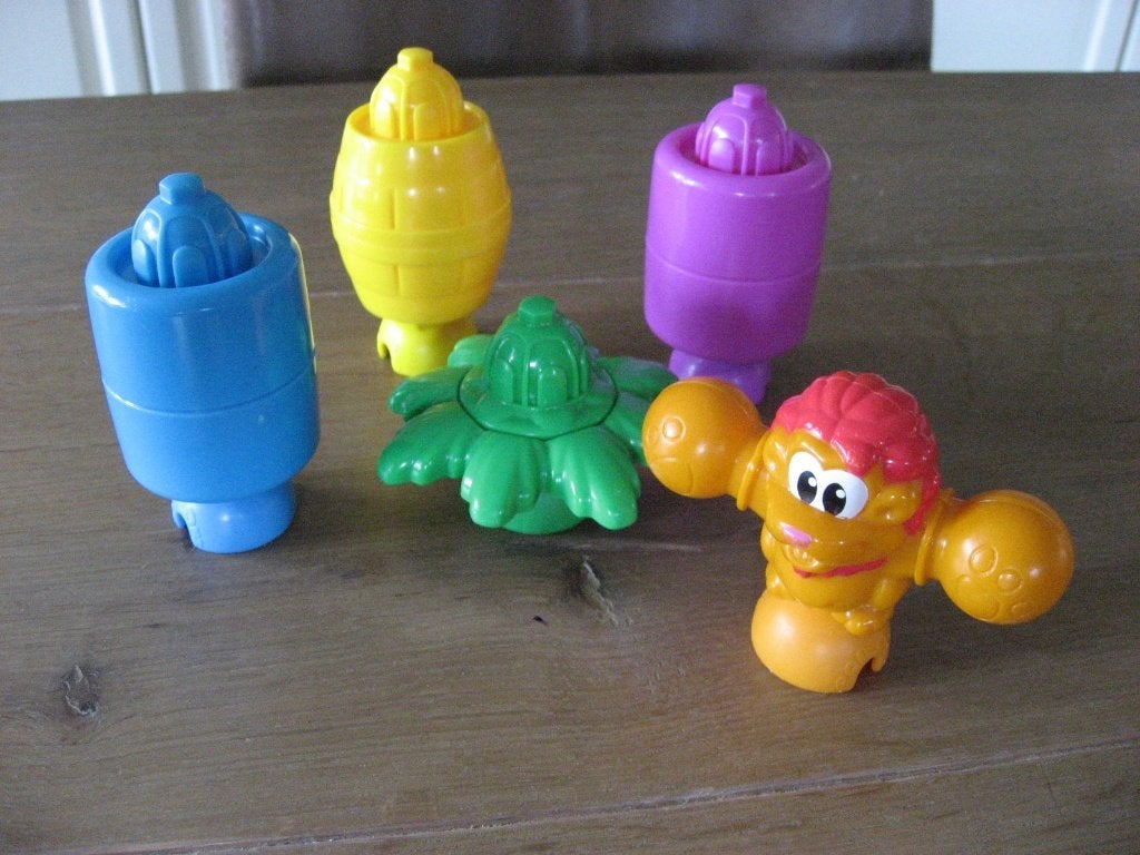 nieuw Pop-Onz bouw speelgoed, 10 delig van Fisher Price, Verzenden, Nieuw, Speelset