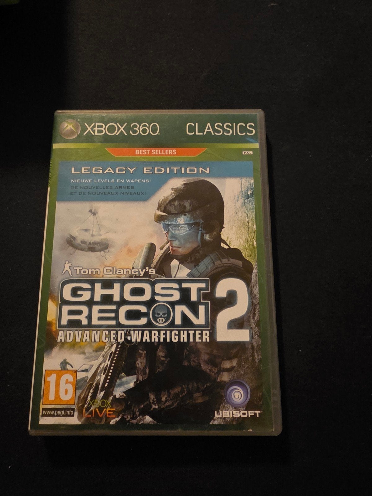 Tom Clancy's Ghost Recon Advanced Warfighter 2 Xbox 360, Spelcomputers en Games, Shooter, 1 speler, Ophalen of Verzenden, Zo goed als nieuw