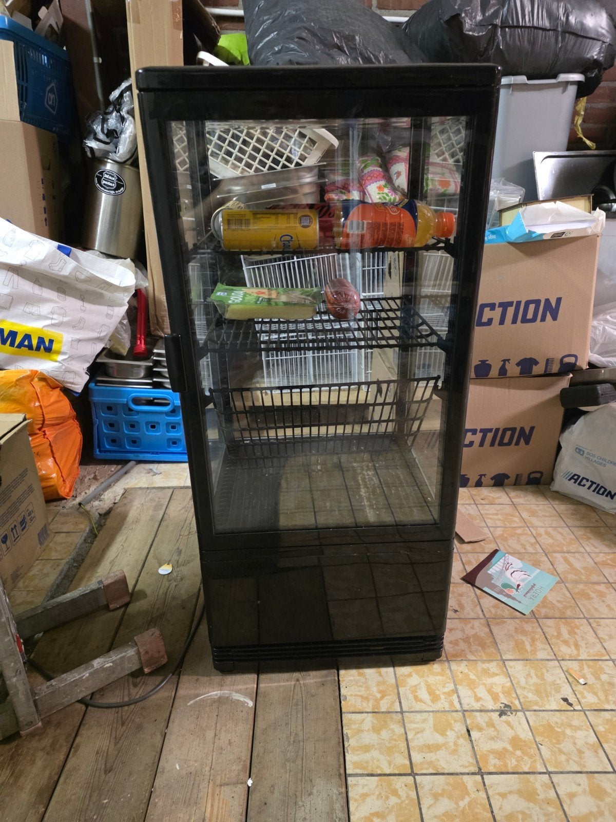 gebaksvitrine, Ophalen, 150 tot 200 liter, 160 cm of meer, 45 tot 60 cm