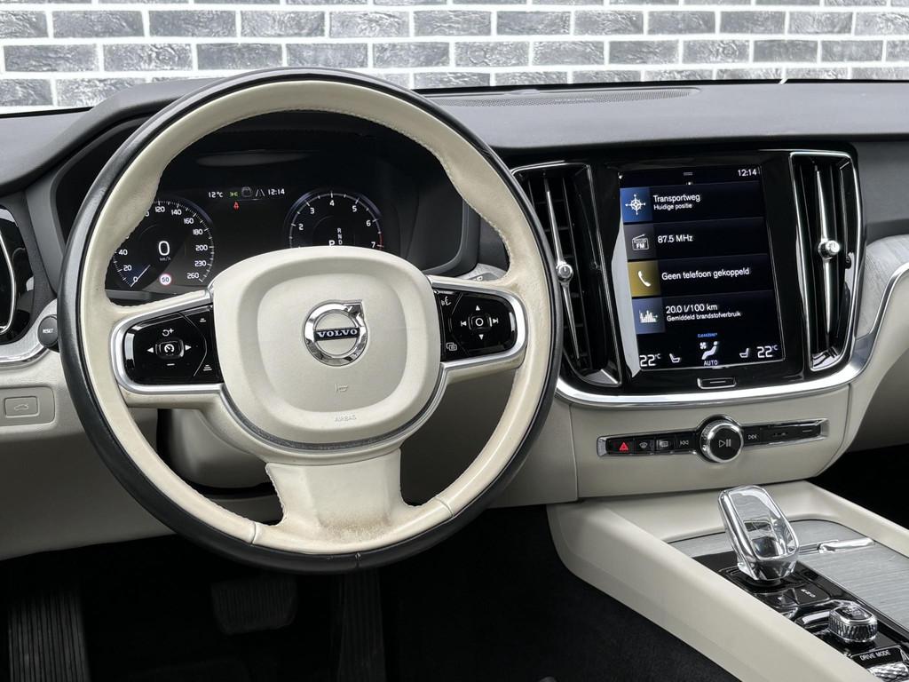 Volvo V60 2.0 B3 Inscription | Harman Kardon Audio | Lederen, 12 maanden, 4 cilinders, Blauw, 163 pk
