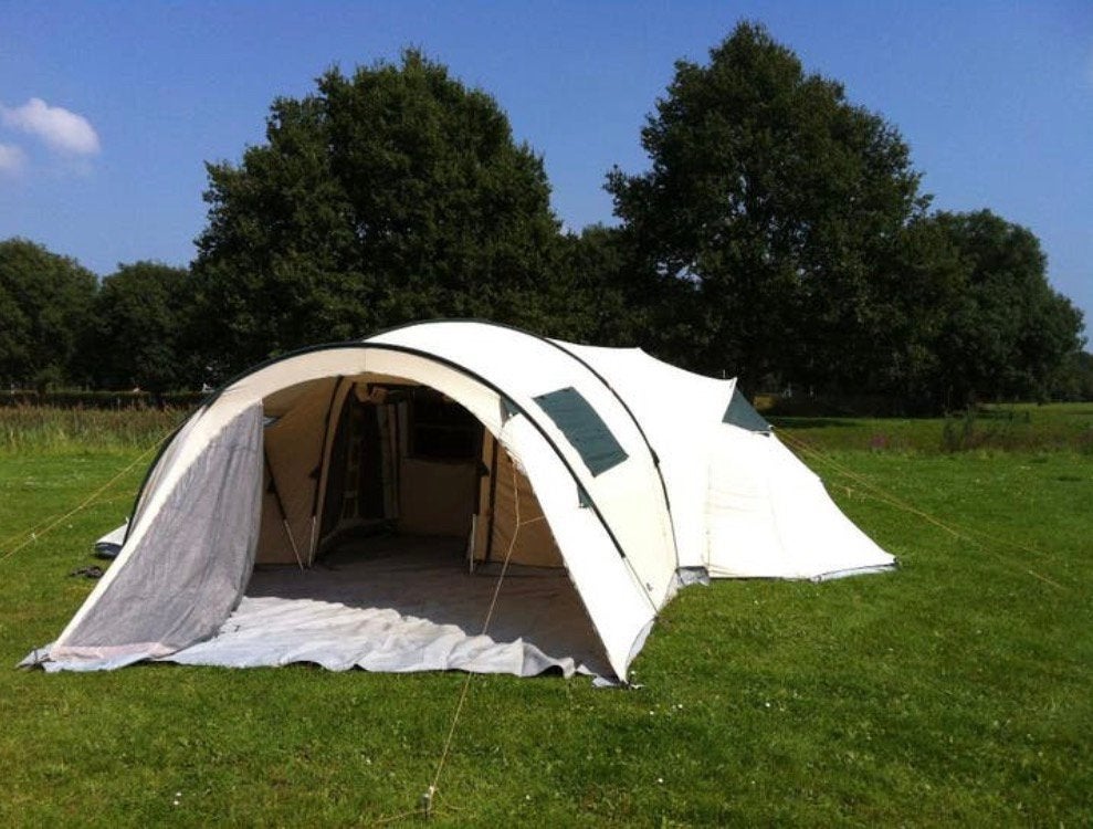 6-ps katoenen tent met luifel - Active Leisure Grand Canyon, Ophalen, Gebruikt, Tot en met 6
