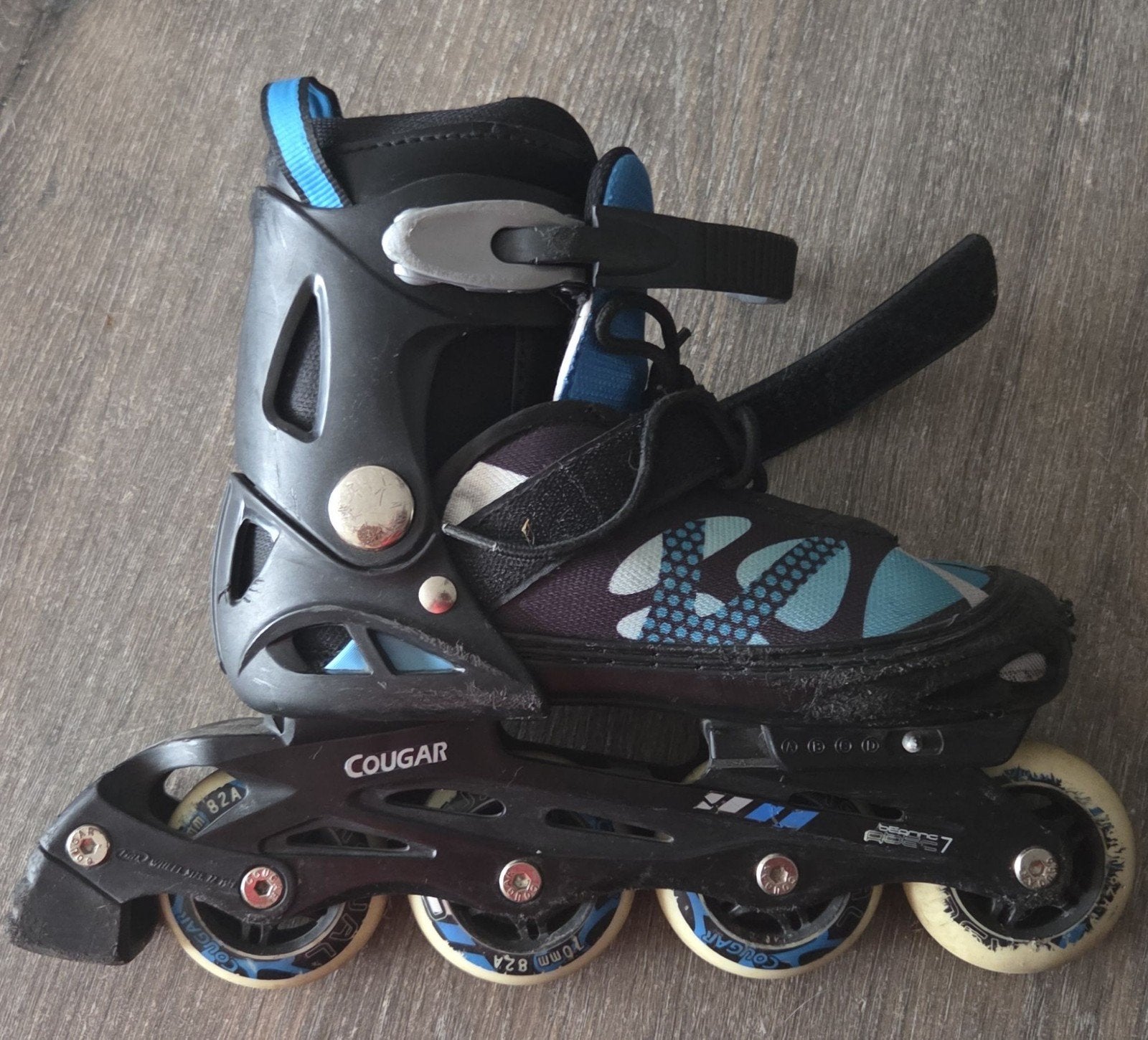 Skeelers - Cougar - Maat 32A - Verstelbaar, Overige merken, Kinderen, Ophalen of Verzenden, Inline skates 4 wielen