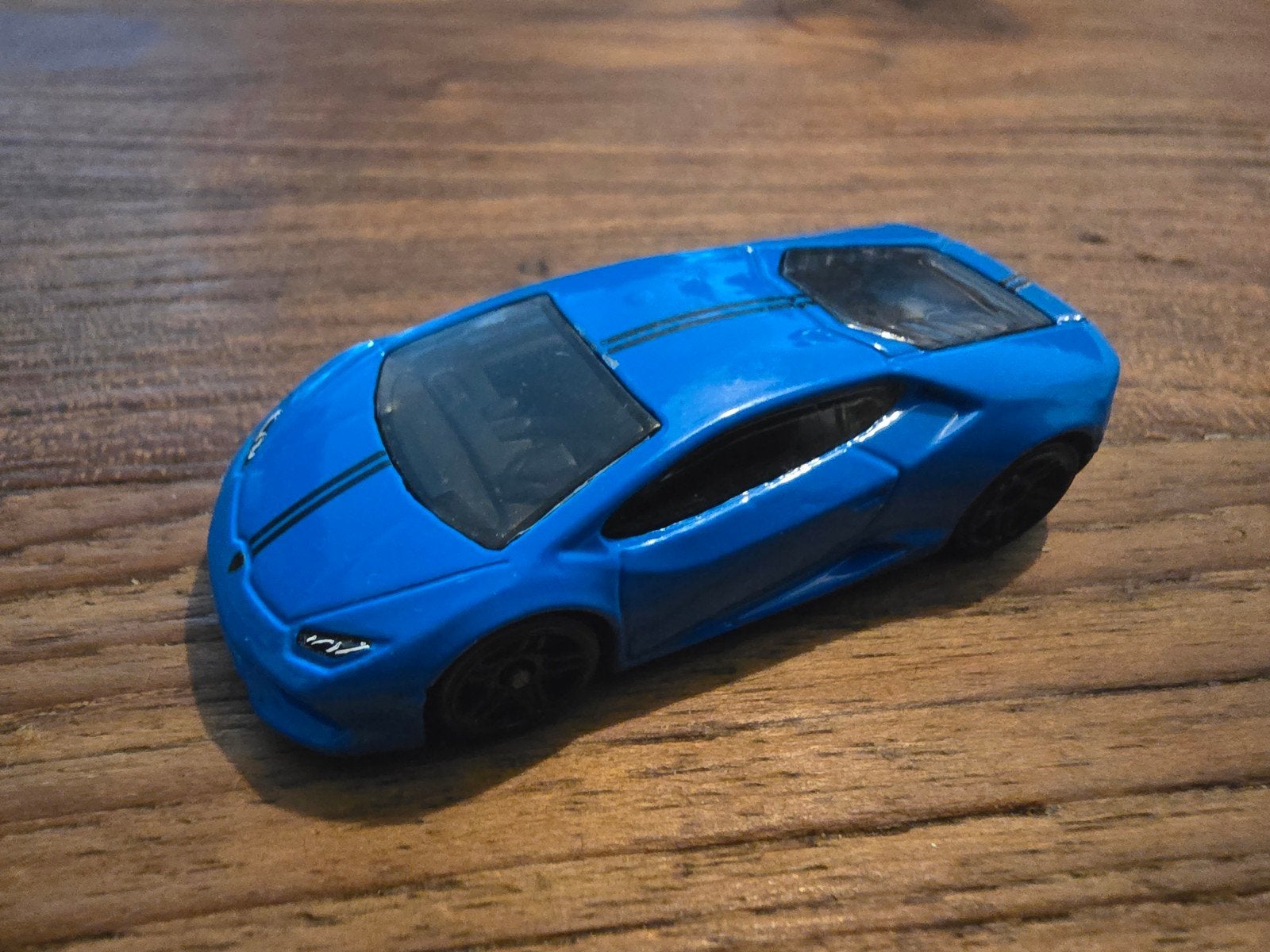 Hot Wheels Lamborghini Huracán LP 610-4 (2014) Blauw, Ophalen of Verzenden, Gebruikt