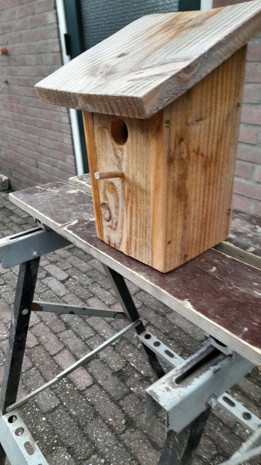 Mezen nestkastje, Ophalen, Nieuw