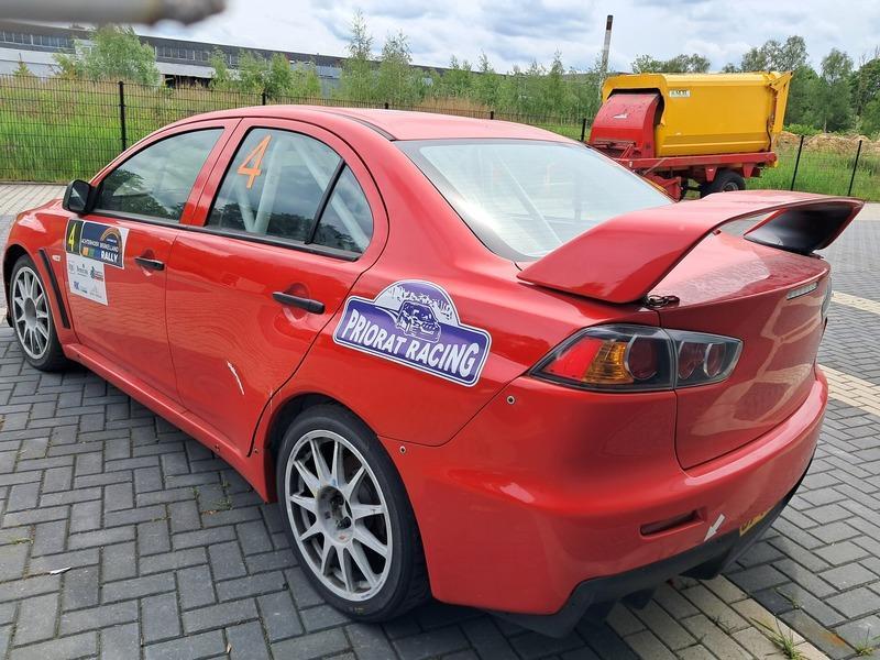 Rally-auto, Mitsubishi, Lancer Sports Sedan, 2.0 Evolution G, 1998 cc, 295 pk, 4 cilinders, 1535 kg