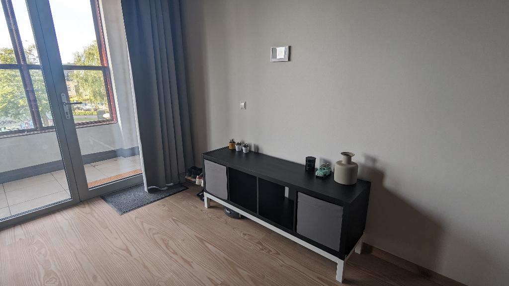IKEA KALLAX Shelving Unit with Underframe w/ 2 Fabric Boxes, Ophalen, 100 tot 150 cm, Zo goed als nieuw, Minder dan 100 cm