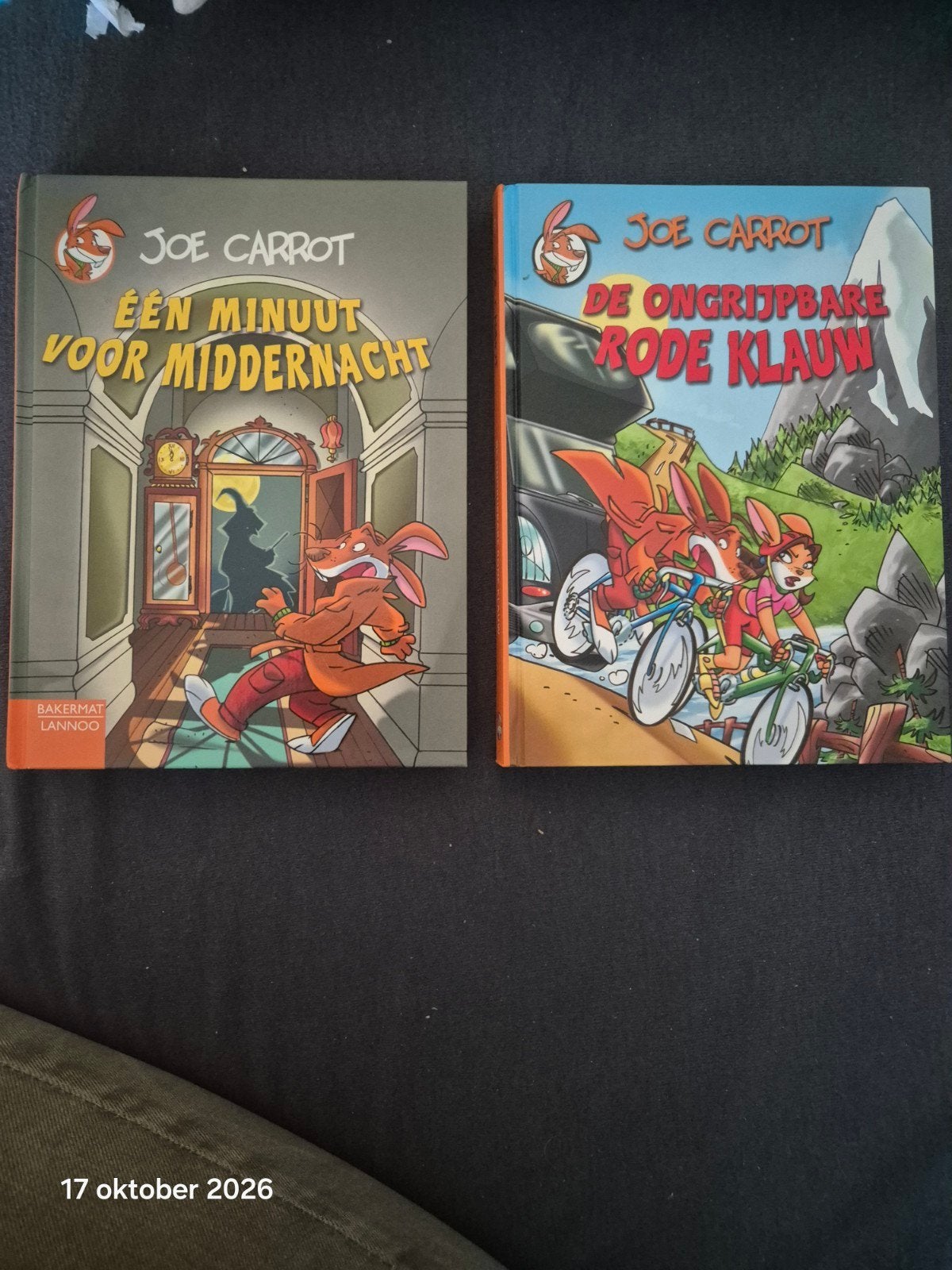 Joe Carrot: 1Minuut Voor Middernacht & De Ongrijpbare Rode, Ophalen of Verzenden, Zo goed als nieuw, Onbekend, Fictie algemeen