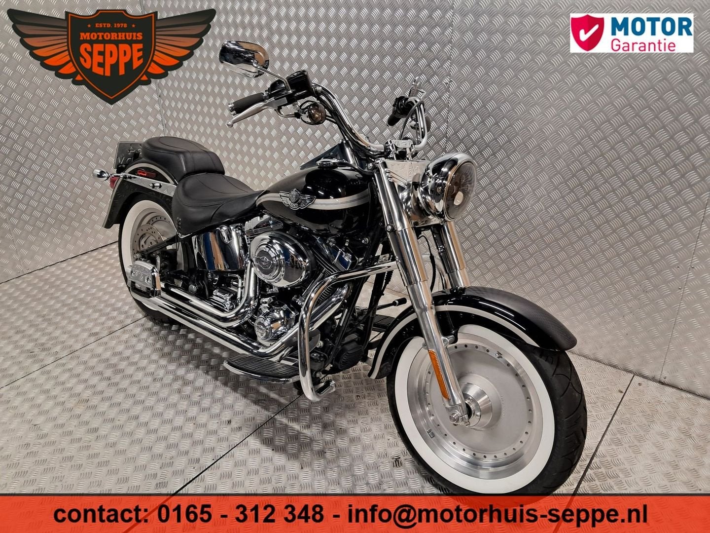 HARLEY-DAVIDSON FAT BOY FLSTF, 2 cilinders, HARLEY-DAVIDSON, Bedrijf, Onbekend