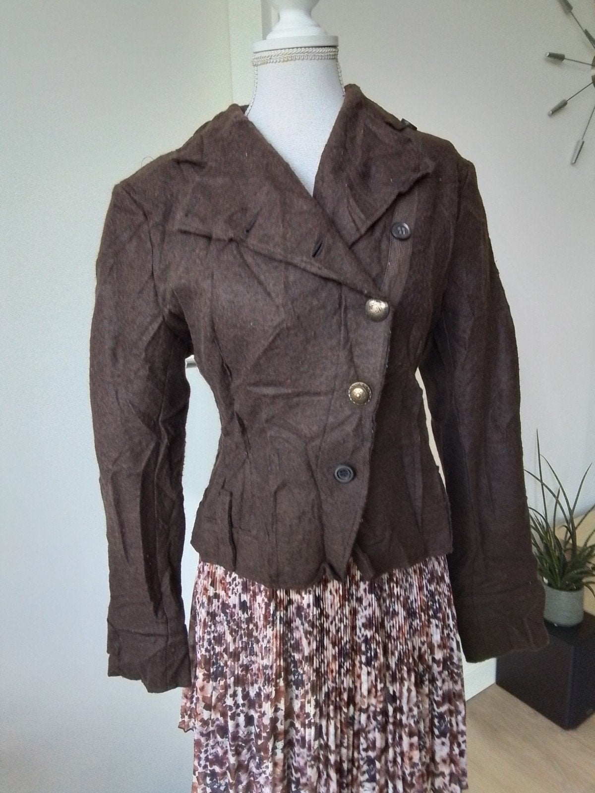 zgan bruin jasje Summum mt 40, Maat 38/40 (M), Summum Woman, Bruin, Ophalen of Verzenden