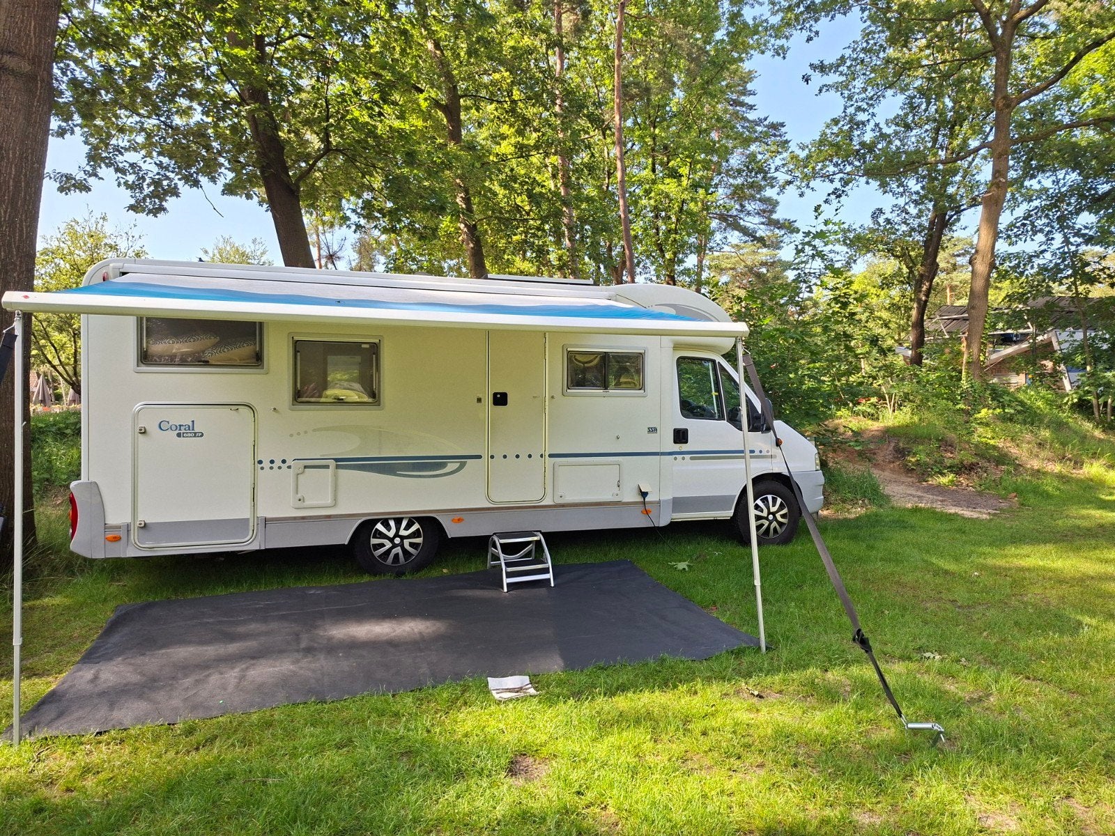 Camper Adriatic 680 SP Coral met 130 pk en 2.8 diesel JTD, Airbags, Ringverwarming, Koelkast, Fiat