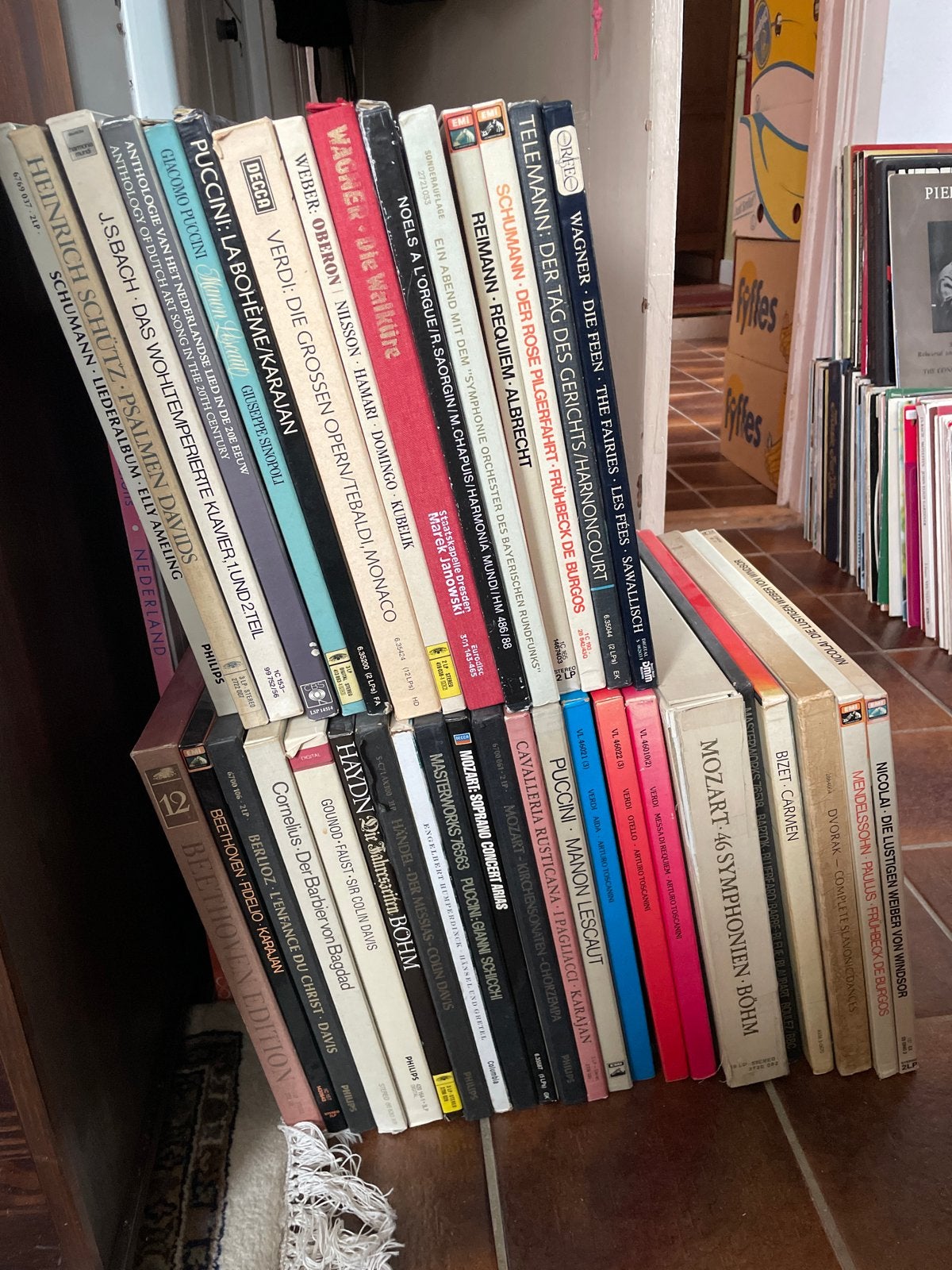 37 Boxen Klassieke Meesterwerken: Opera, Lied, Oratorium, Or, Ophalen, Gebruikt, Boxset, Overige typen