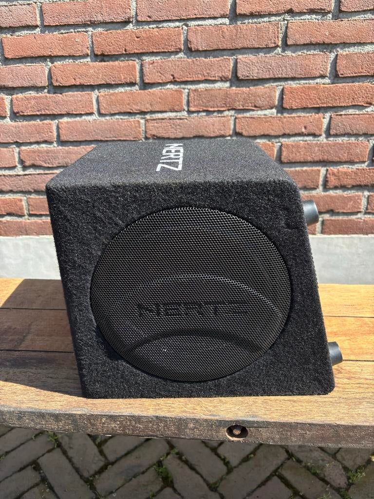 Hertz DBA200 actieve subwoofer - Werkt perfect, Auto diversen, Ophalen of Verzenden, Zo goed als nieuw