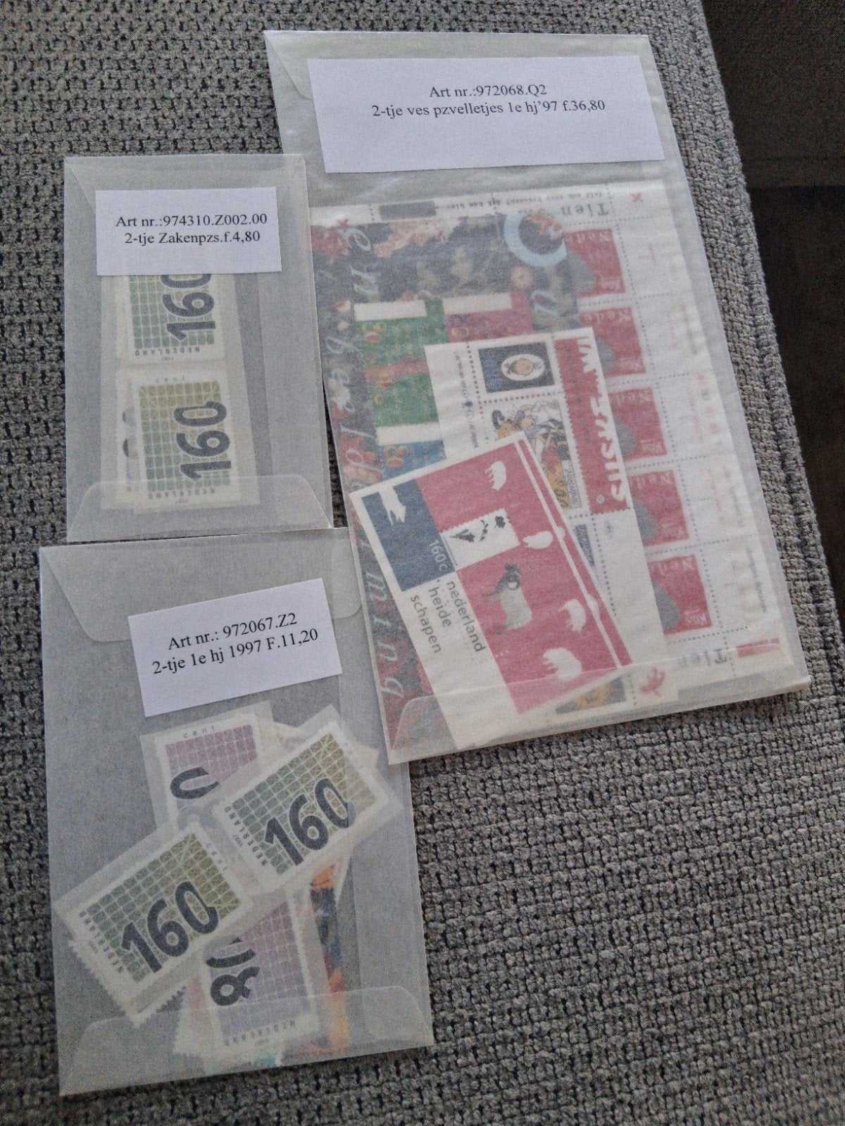 postzegels nw in verpakking setprijs 31391, Computers en Software, Ophalen of Verzenden, Nieuw, 10 inch, 16 GB